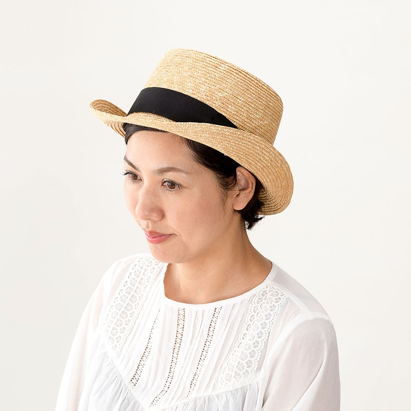 �c���X�q�X �����X�q Olga �I���K h076 ����� �V���N�n�b�g�^ �J���J���X�q 57.5cm tanaka hat