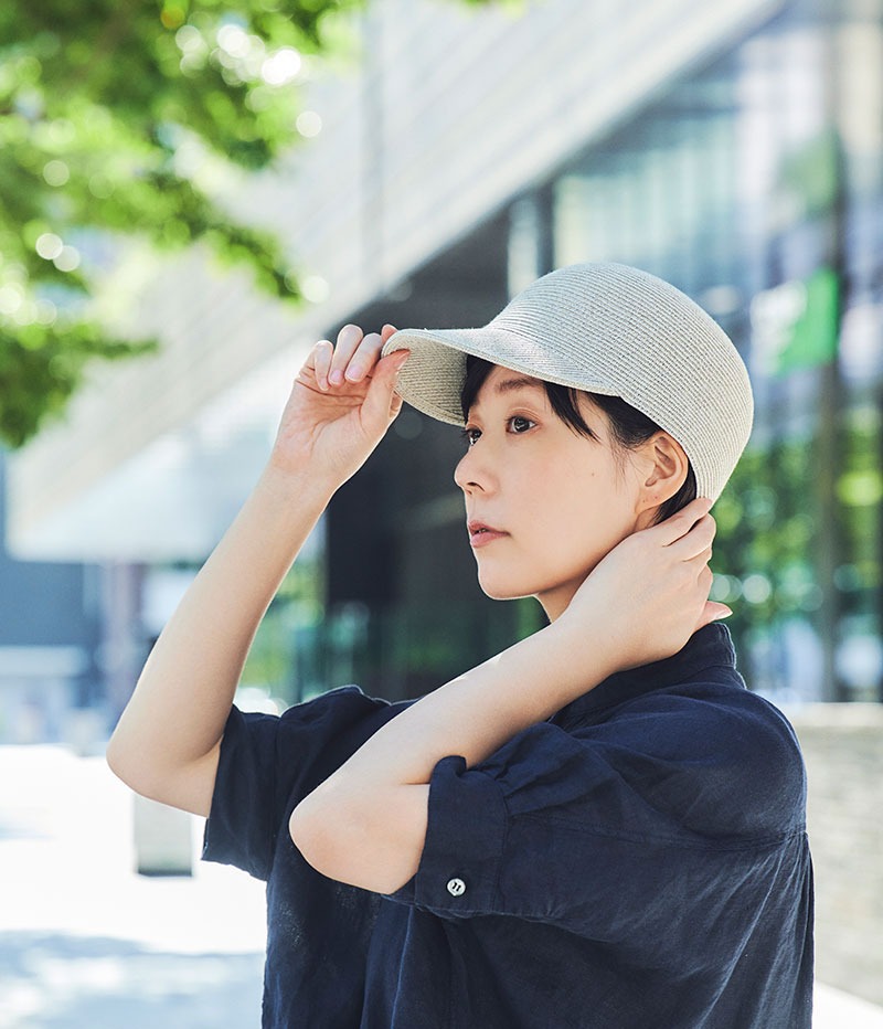 �c���X�q�X Agate �A�K�b�g h133 �����u���[�h �ΒZ�L���b�v tanaka hat