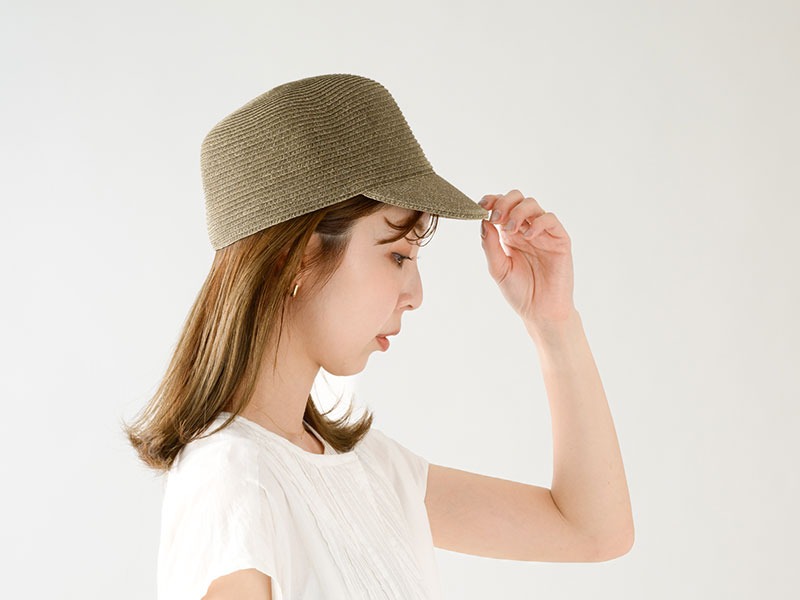 �c���X�q�X Agate �A�K�b�g h133 �����u���[�h �ΒZ�L���b�v tanaka hat