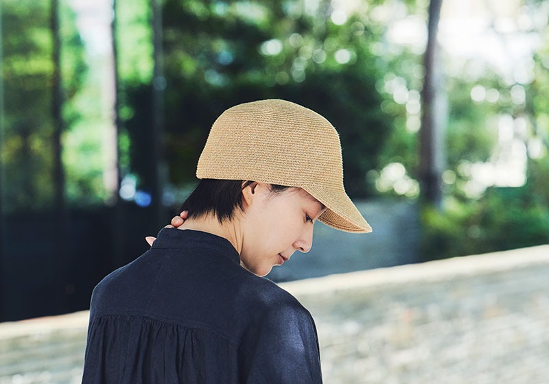 �c���X�q�X Agate �A�K�b�g h133 �����u���[�h �ΒZ�L���b�v tanaka hat