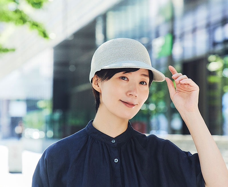 �c���X�q�X Agate �A�K�b�g h133 �����u���[�h �ΒZ�L���b�v tanaka hat