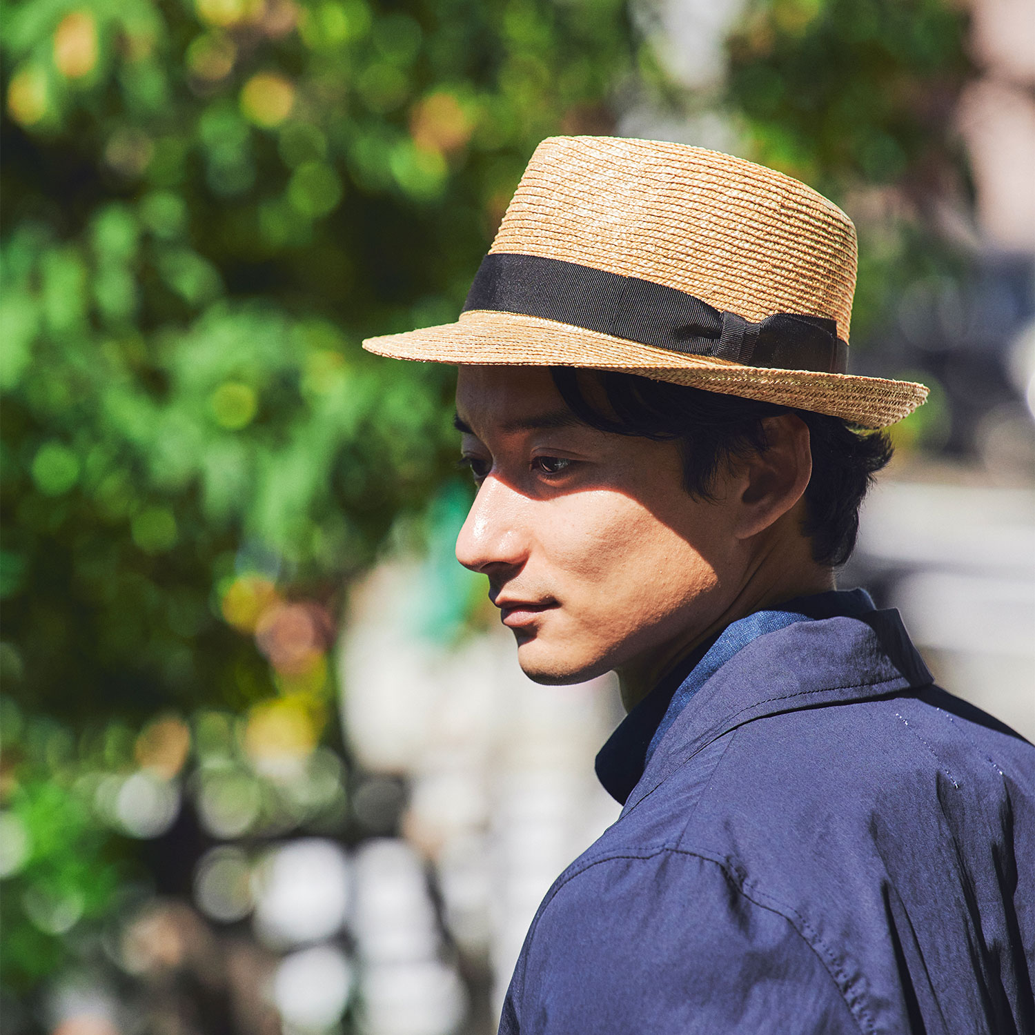 田中帽子店Faro（ファーロ）細麦中折れハット 紳士用帽子 田中帽子店：公式