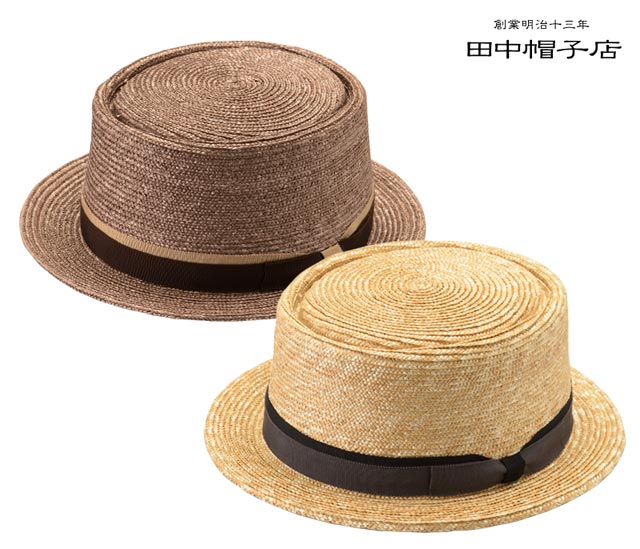 田中帽子店 Enzo エンゾ ポークパイハット 7 8mm 紳士用帽子 田中帽子店 公式